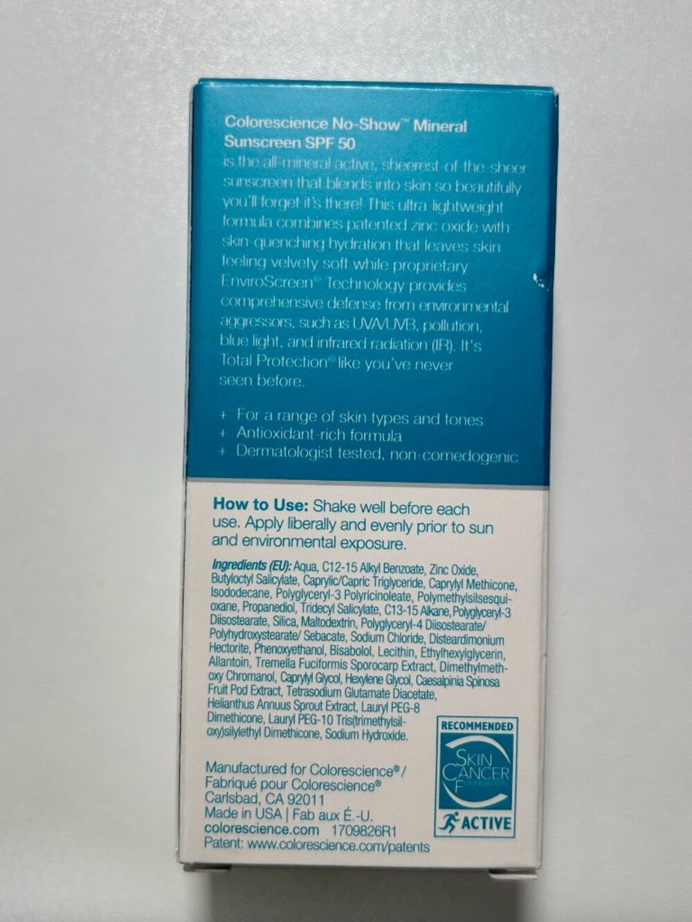 Colorescience Total Protection No-Show Mineral Sunscreen SPF 50 1.7 oz NIB - Picture 5 of 8